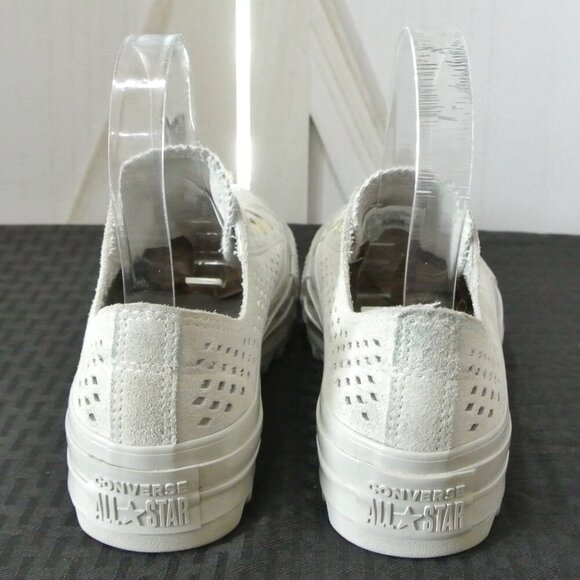 Converse Chuck Taylor® All Star® Lift Ripple Perforated Ox Sneakers - Picture 7 of 14